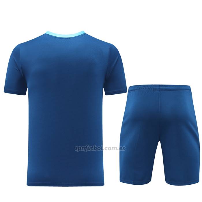 Chandal del Portugal Manga Corta 2024-2025 Azul - Pantalon Corto